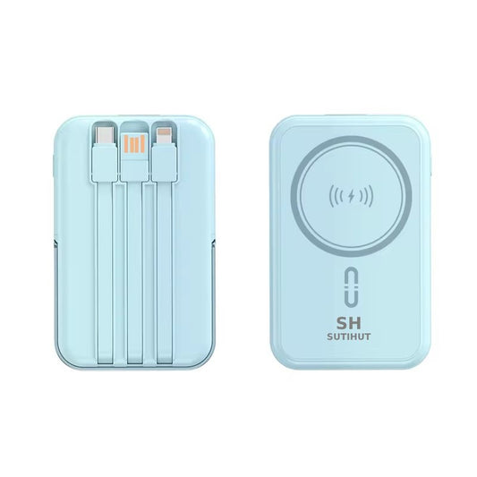 Sutihut 10000mah wireless and wired dual option power bank