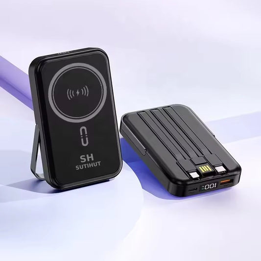 Sutihut 10000mah wireless and wired dual option power bank